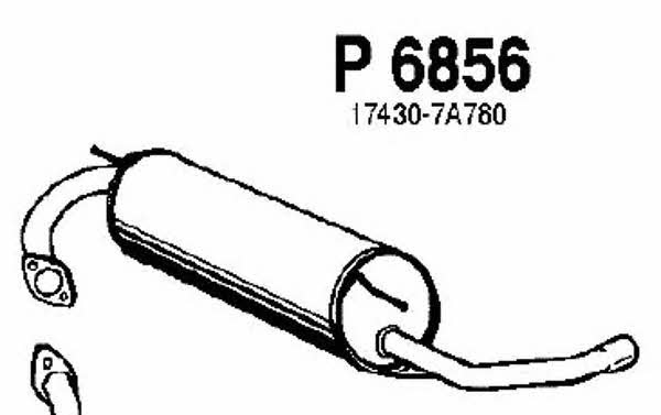 Fenno P6856 End Silencer P6856: Buy near me in Poland at 2407.PL - Good price!