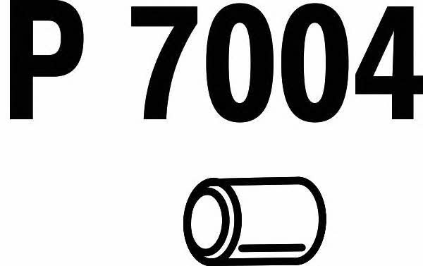Fenno P7004 Exhaust pipe P7004: Buy near me in Poland at 2407.PL - Good price!
