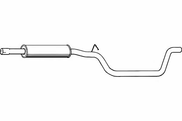 Fenno P5789 Глушитель, средняя часть P5789: Отличная цена - Купить в Польше на 2407.PL!