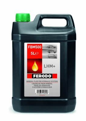 Ferodo FBM500 Hydraulic oil LHM Mineral, 5l FBM500: Buy near me in Poland at 2407.PL - Good price!