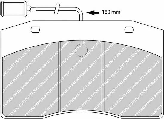 Ferodo FCV801 Klocki hamulcowe FERODO PREMIER, komplet FCV801: Dobra cena w Polsce na 2407.PL - Kup Teraz!