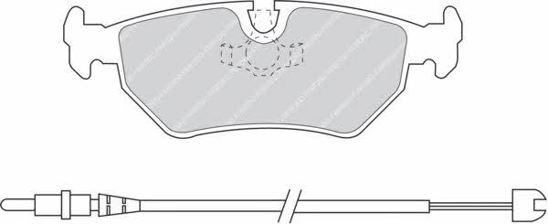 Ferodo FDB1003 FERODO PREMIER disc brake pads, set FDB1003: Buy near me in Poland at 2407.PL - Good price!