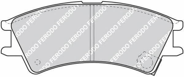 Ferodo FDB1326 Гальмівні колодки FERODO PREMIER, комплект FDB1326: Приваблива ціна - Купити у Польщі на 2407.PL!