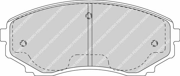 Ferodo FDB1757 FERODO PREMIER disc brake pads, set FDB1757: Buy near me in Poland at 2407.PL - Good price!