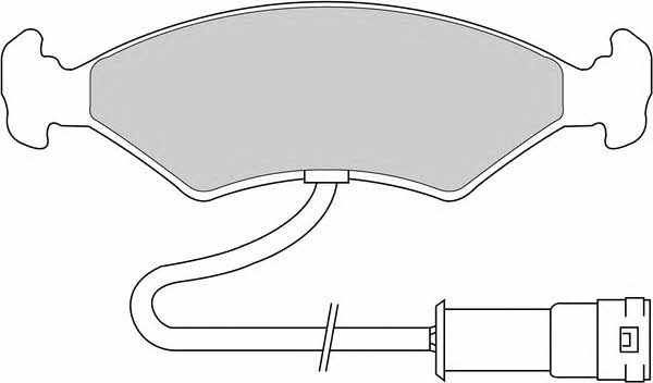 Ferodo FDB212 FERODO PREMIER disc brake pads, set FDB212: Buy near me in Poland at 2407.PL - Good price!