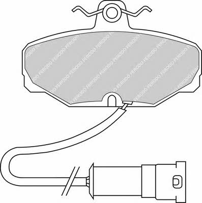 Ferodo FDB408 FERODO PREMIER disc brake pads, set FDB408: Buy near me in Poland at 2407.PL - Good price!