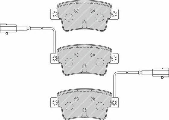 Ferodo FDB4325 FERODO PREMIER disc brake pads, set FDB4325: Buy near me in Poland at 2407.PL - Good price!