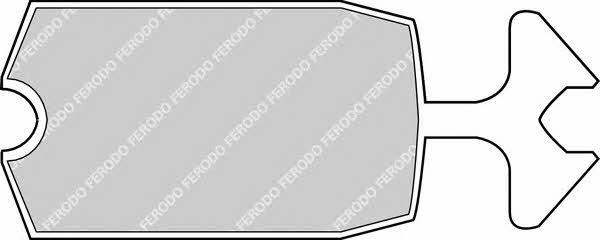 Ferodo FDB57B Тормозные колодки дисковые FERODO PREMIER, комплект FDB57B: Купить в Польше - Отличная цена на 2407.PL!