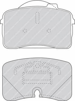 Ferodo FDB855 FERODO PREMIER disc brake pads, set FDB855: Buy near me in Poland at 2407.PL - Good price!