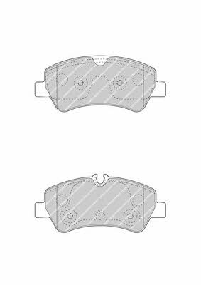 Ferodo FVR4398 Тормозные колодки дисковые FERODO PREMIER, комплект FVR4398: Отличная цена - Купить в Польше на 2407.PL!