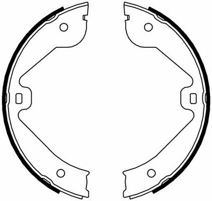 Ferodo FSB4000 Колодки гальмівні стояночного гальма FSB4000: Приваблива ціна - Купити у Польщі на 2407.PL!