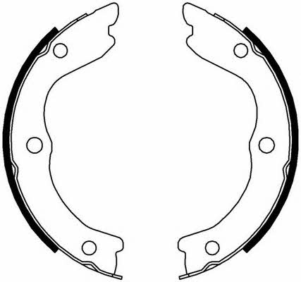 Ferodo FSB4004 Parking brake shoes FSB4004: Buy near me in Poland at 2407.PL - Good price!