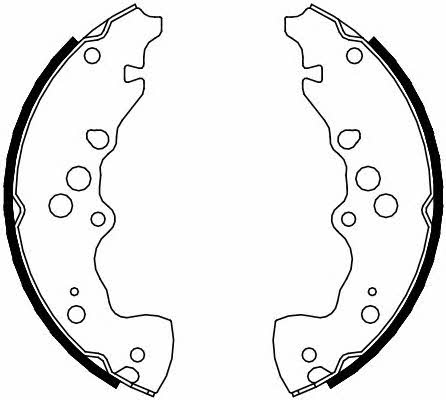 Ferodo FSB4115 Brake shoe set FSB4115: Buy near me in Poland at 2407.PL - Good price!