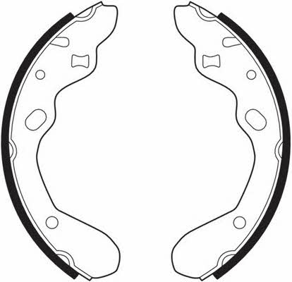 Ferodo FSB540 Колодки тормозные барабанные, комплект FSB540: Отличная цена - Купить в Польше на 2407.PL!