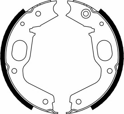 Ferodo FSB663 Parking brake shoes FSB663: Buy near me in Poland at 2407.PL - Good price!