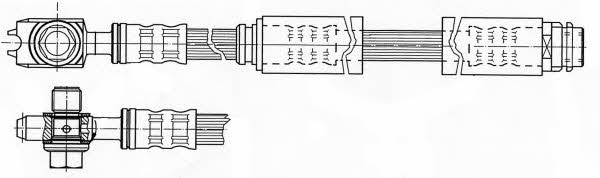 Ferodo FHY3027 Тормозной шланг FHY3027: Отличная цена - Купить в Польше на 2407.PL!