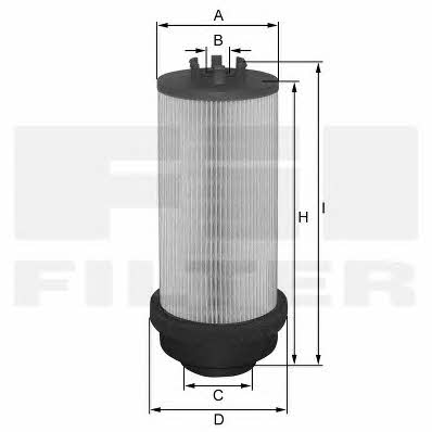 Fil filter MFE 1530 MB Топливный фильтр MFE1530MB: Отличная цена - Купить в Польше на 2407.PL!