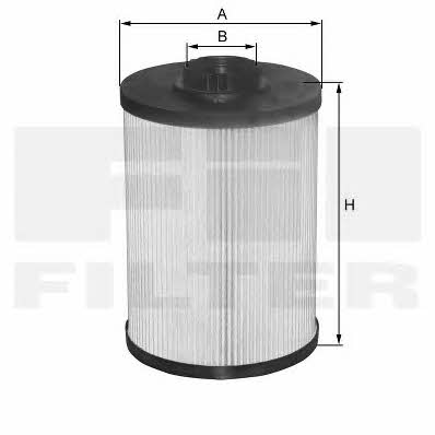 Fil filter MFE 1545 Топливный фильтр MFE1545: Отличная цена - Купить в Польше на 2407.PL!