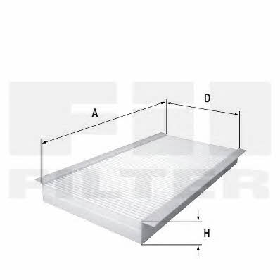 Fil filter HC 7050 Фильтр салона HC7050: Отличная цена - Купить в Польше на 2407.PL!