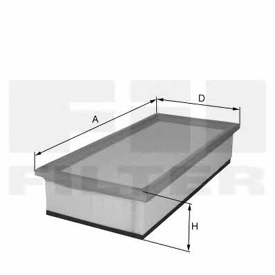 Fil filter HP 2071 A Filtr powietrza HP2071A: Dobra cena w Polsce na 2407.PL - Kup Teraz!