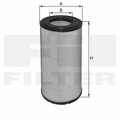 Fil filter HP 2507 A Air filter HP2507A: Buy near me in Poland at 2407.PL - Good price!