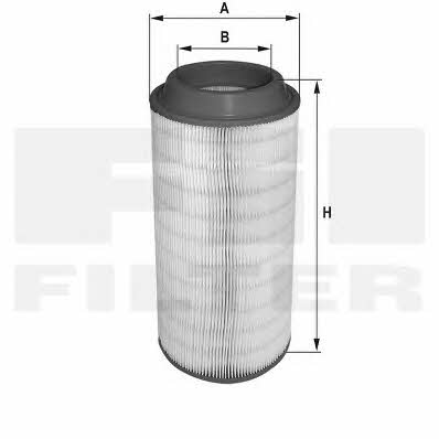 Fil filter HP 2529 Air filter HP2529: Buy near me in Poland at 2407.PL - Good price!