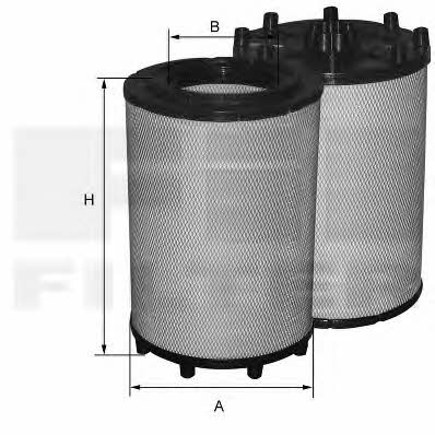 Fil filter HP 2637 Air filter HP2637: Buy near me in Poland at 2407.PL - Good price!