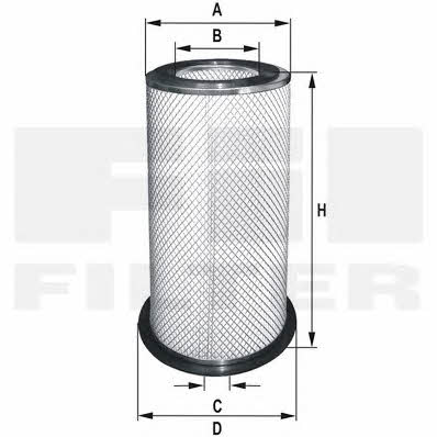 Fil filter HP 407 Air filter HP407: Buy near me in Poland at 2407.PL - Good price!