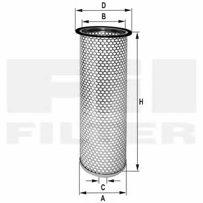 Fil filter HP 4092 Air filter HP4092: Buy near me in Poland at 2407.PL - Good price!