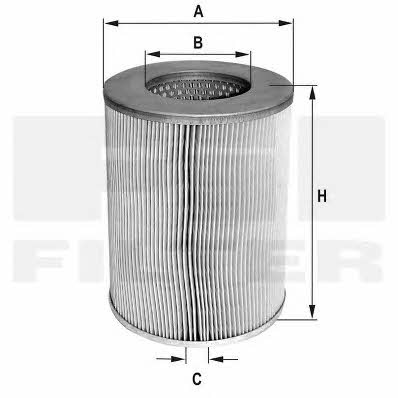 Fil filter HP 4554 Air filter HP4554: Buy near me at 2407.PL in Poland at an Affordable price!
