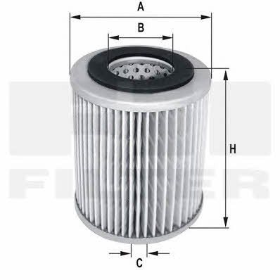 Fil filter HP 4554 A Air filter HP4554A: Buy near me in Poland at 2407.PL - Good price!