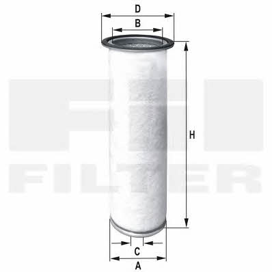 Fil filter HP 4616 Воздушный фильтр HP4616: Отличная цена - Купить в Польше на 2407.PL!