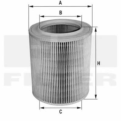 Fil filter HPU 4347 Luftfilter HPU4347: Kaufen Sie zu einem guten Preis in Polen bei 2407.PL!