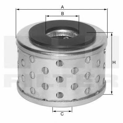 Fil filter MF 1208 Топливный фильтр MF1208: Отличная цена - Купить в Польше на 2407.PL!