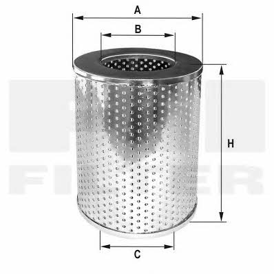 Fil filter MF 128 Топливный фильтр MF128: Отличная цена - Купить в Польше на 2407.PL!