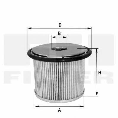 Fil filter MF 1325 Топливный фильтр MF1325: Отличная цена - Купить в Польше на 2407.PL!