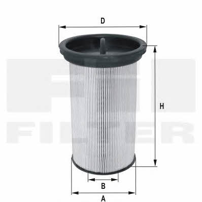 Fil filter MFE 1396 Топливный фильтр MFE1396: Отличная цена - Купить в Польше на 2407.PL!