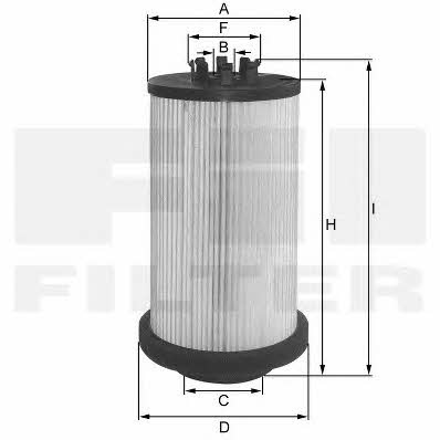 Fil filter MFE 1504 MB Топливный фильтр MFE1504MB: Отличная цена - Купить в Польше на 2407.PL!