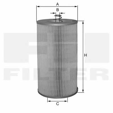 Fil filter ML 1155 A Масляный фильтр ML1155A: Отличная цена - Купить в Польше на 2407.PL!