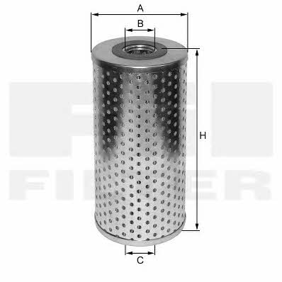 Fil filter ML 116 Масляный фильтр ML116: Отличная цена - Купить в Польше на 2407.PL!