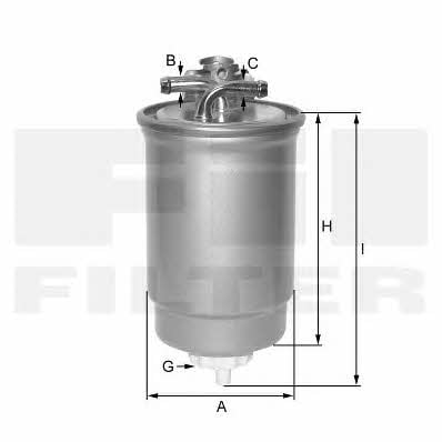 Fil filter ZP 05/4 F Топливный фильтр ZP054F: Отличная цена - Купить в Польше на 2407.PL!