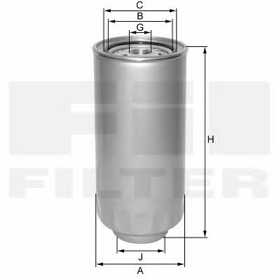 Fil filter ZP 16 CF Топливный фильтр ZP16CF: Отличная цена - Купить в Польше на 2407.PL!