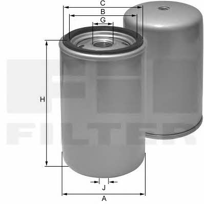 Fil filter ZP 3040 F Топливный фильтр ZP3040F: Отличная цена - Купить в Польше на 2407.PL!