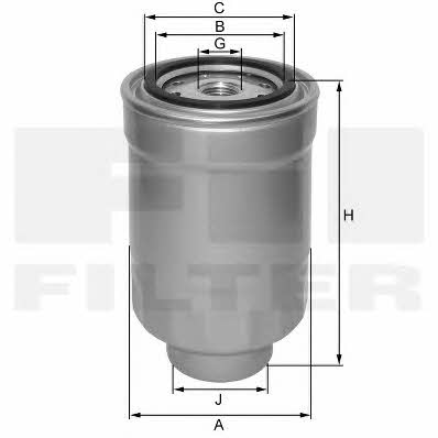 Fil filter ZP 548 BF Fuel filter ZP548BF: Buy near me in Poland at 2407.PL - Good price!