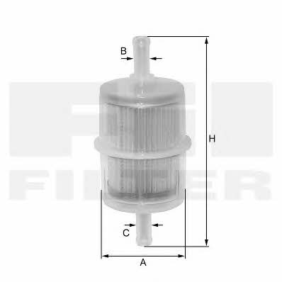 Fil filter ZP 8004 FP Fuel filter ZP8004FP: Buy near me in Poland at 2407.PL - Good price!