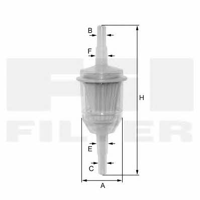 Fil filter ZP 8014 FP Fuel filter ZP8014FP: Buy near me in Poland at 2407.PL - Good price!