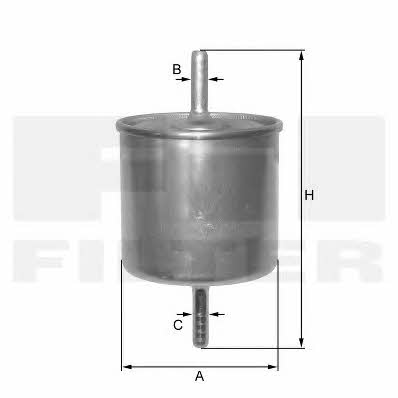 Fil filter ZP 8015 FL Fuel filter ZP8015FL: Buy near me in Poland at 2407.PL - Good price!