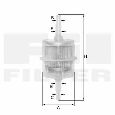 Fil filter ZP 8047 FP Fuel filter ZP8047FP: Buy near me in Poland at 2407.PL - Good price!