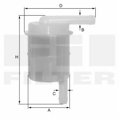 Fil filter ZP 8068 FP Fuel filter ZP8068FP: Buy near me in Poland at 2407.PL - Good price!