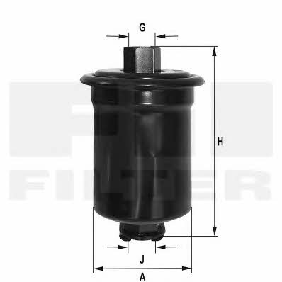 Fil filter ZP 8073 FM Fuel filter ZP8073FM: Buy near me in Poland at 2407.PL - Good price!